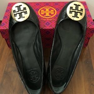 Tory Burch Quilted Flats size 6.5